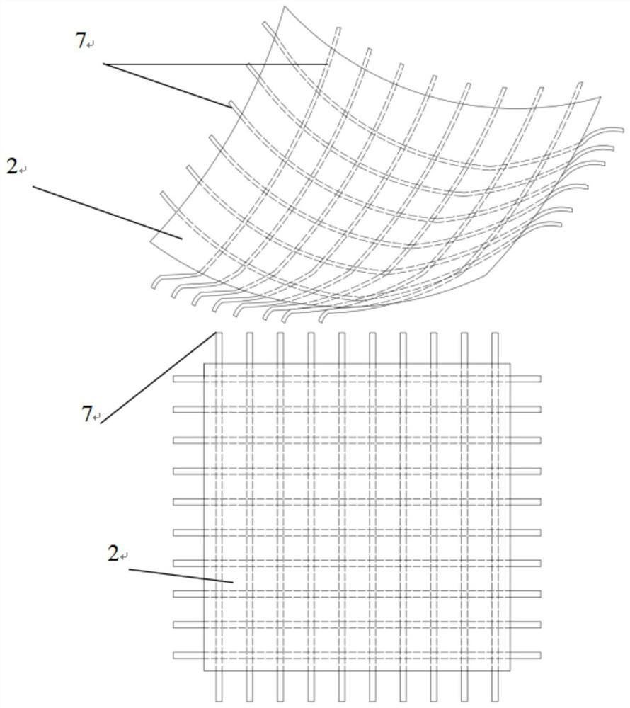 Double-row sheet pile decompression self-unloading method and double-row pile structure thereof