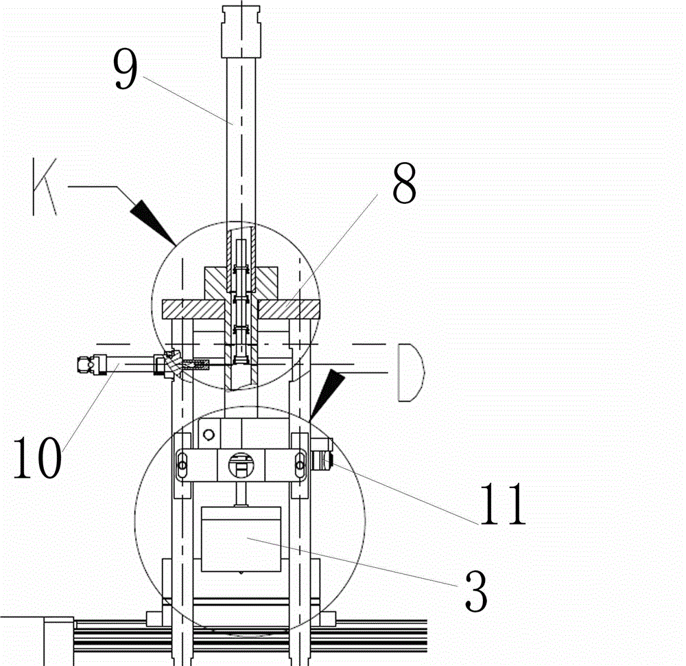 Electromagnetic valve casing pipe component assembly tooling