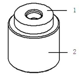 Secondary continuous extrusion processing method of magnesium alloy and die plate insert for secondary continuous extrusion processing method