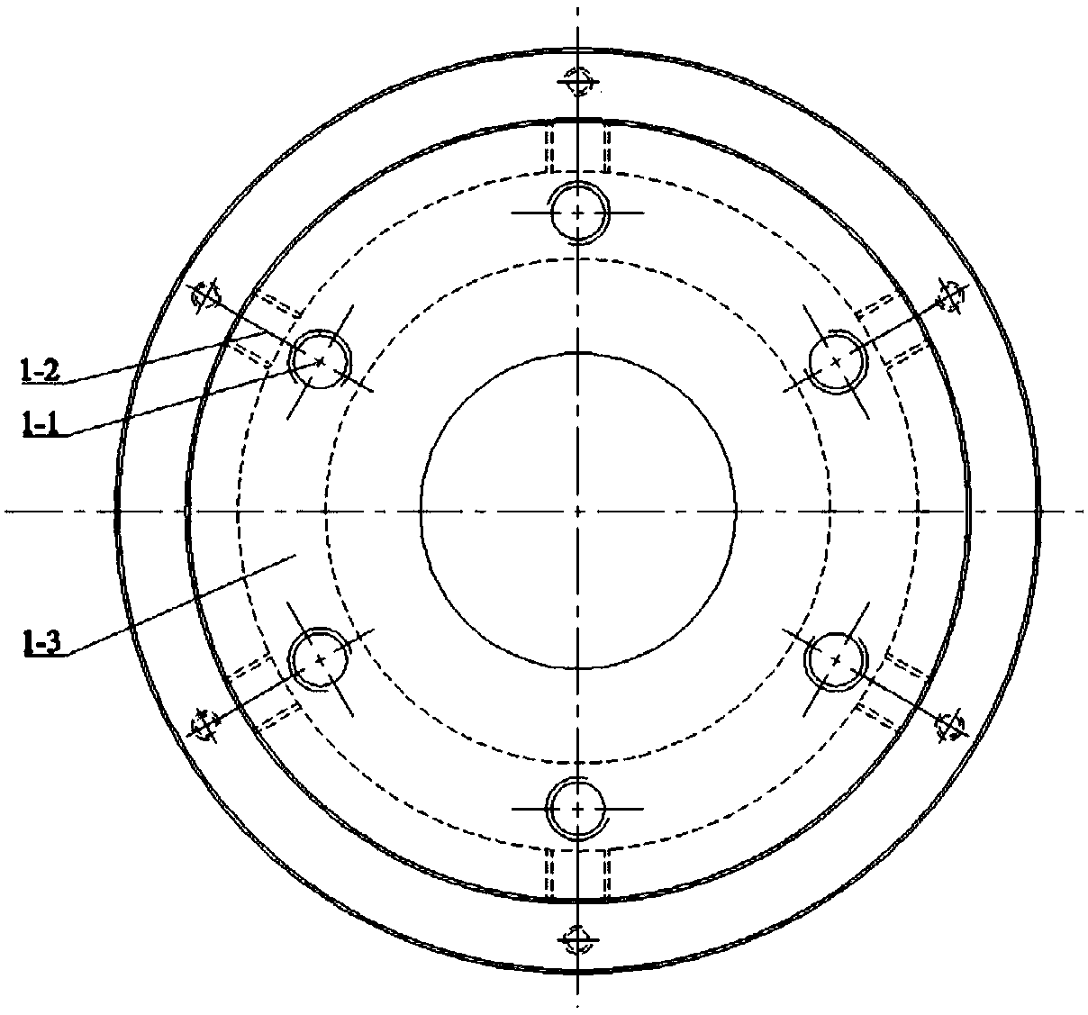 A Rotating Detonation Engine with Premixed Injection