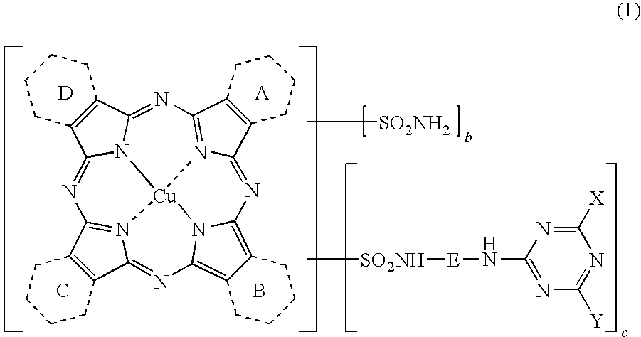 Porphyrazine Coloring Matter, Ink, Ink Set and Colored Product