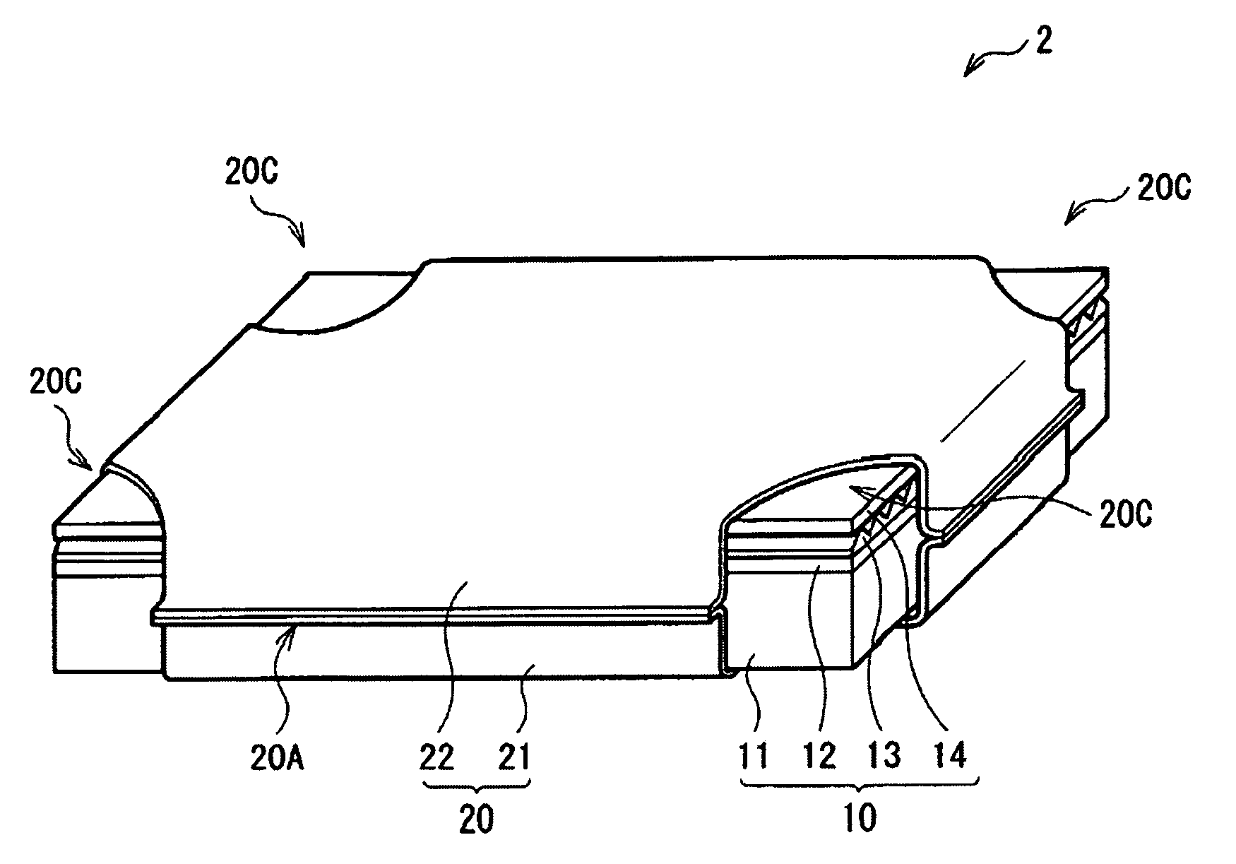 Optical element package