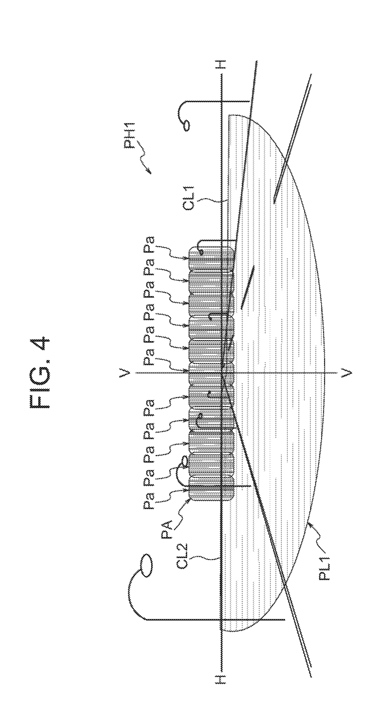 Projector type headlamp