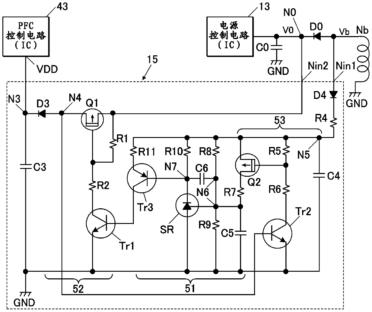 Direct current power supply device