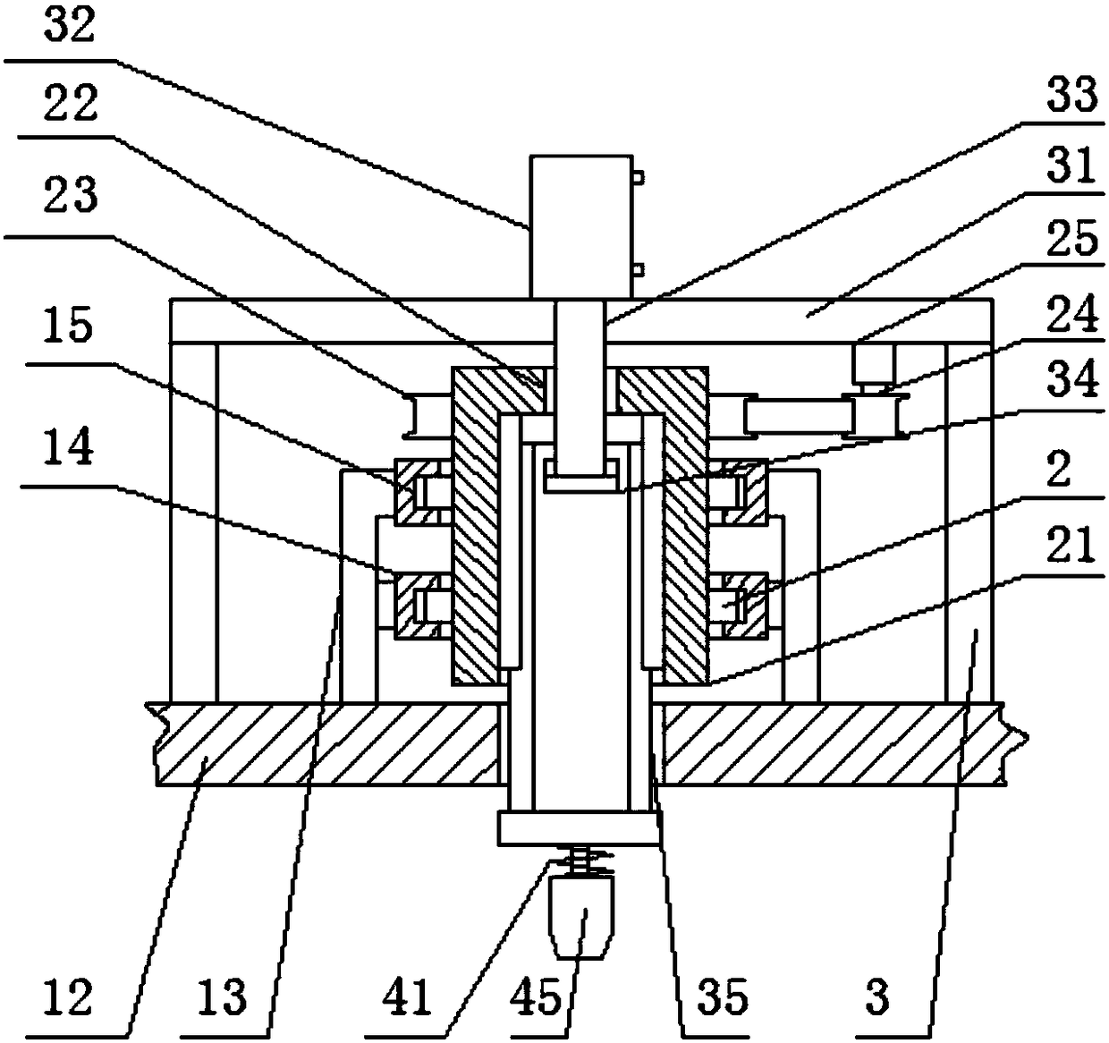 Sewing machine punching device for producing shoes