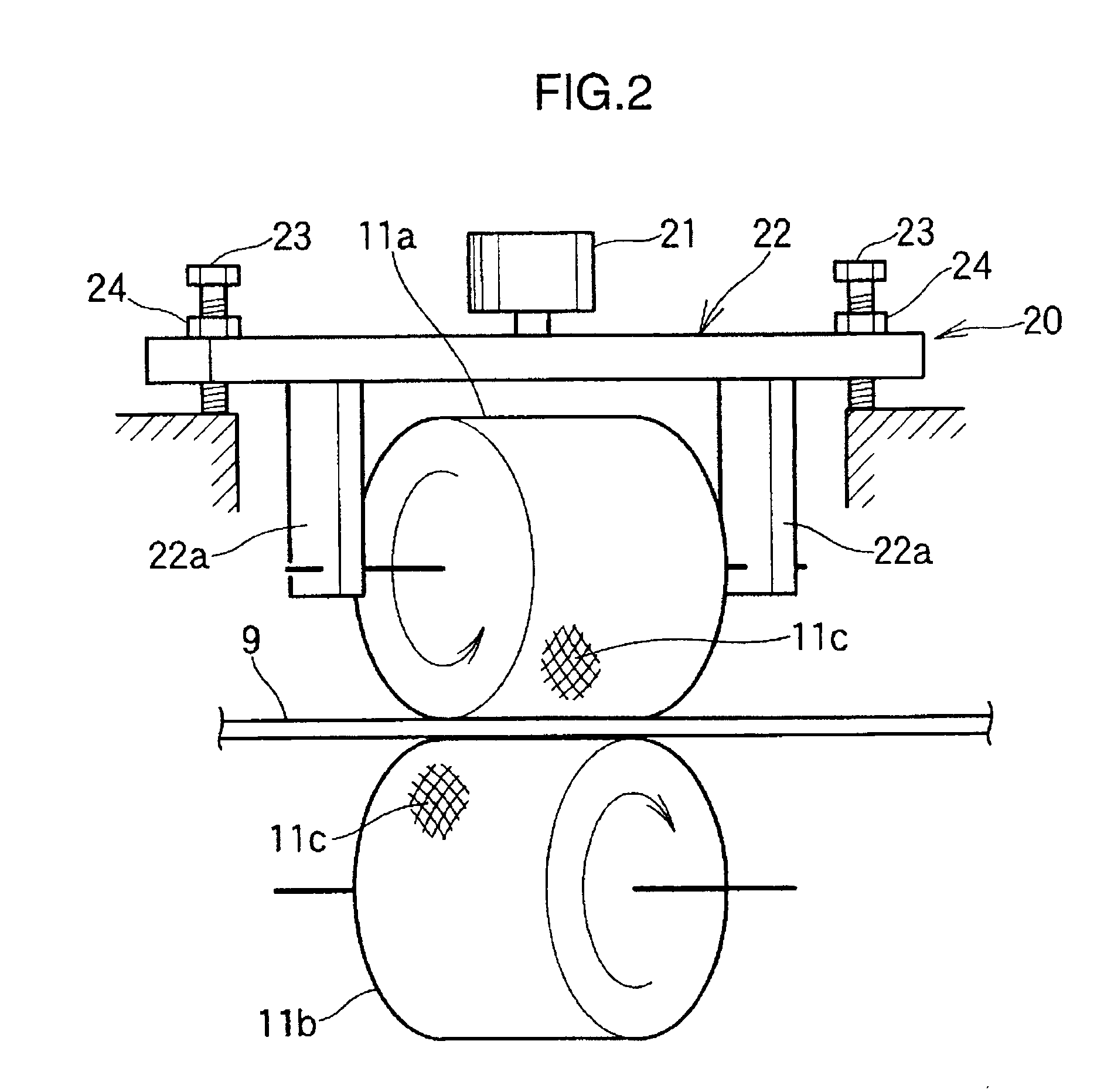 Apparatus for production of fiber-reinforced resin strand