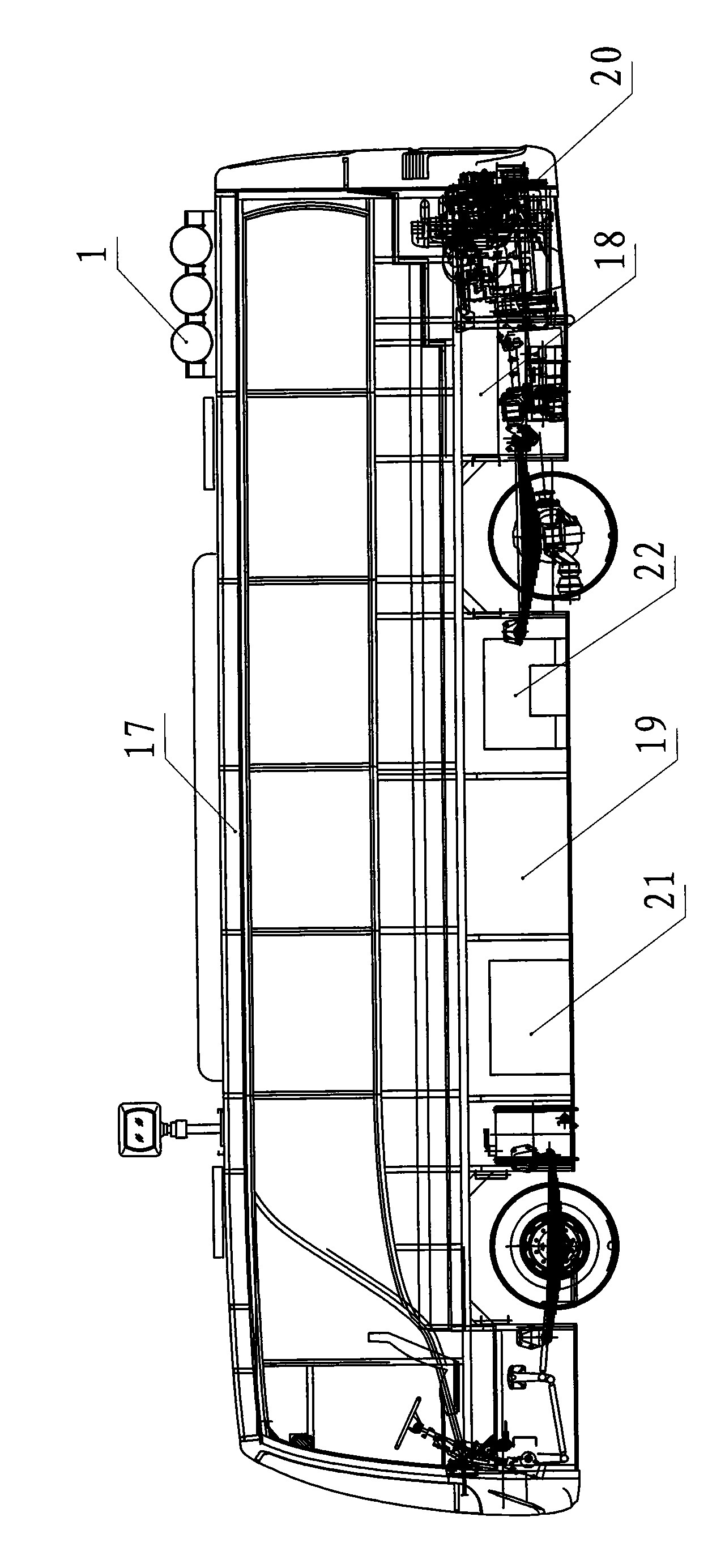 Natural gas bath apparatus