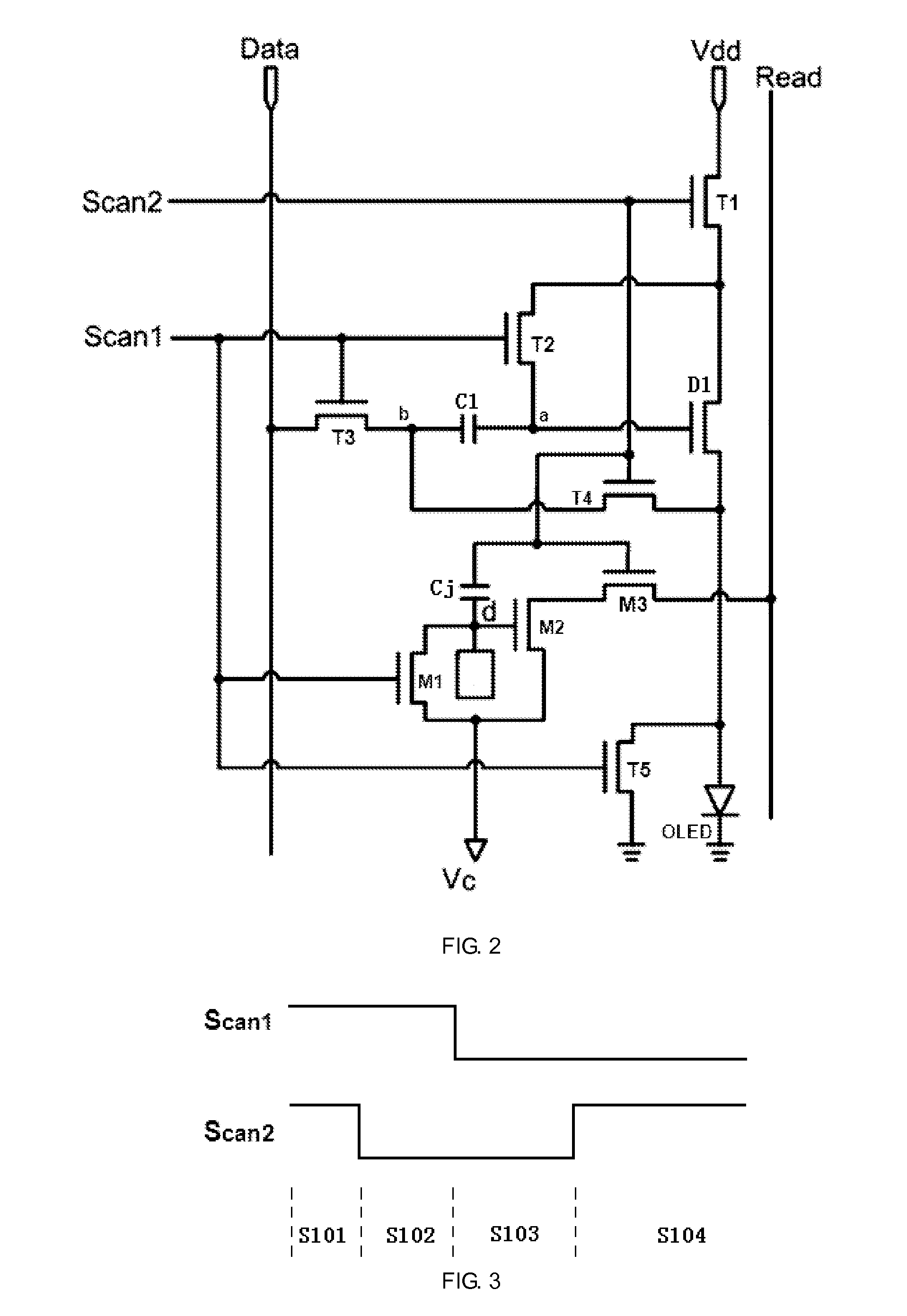 Organic light-emitting diode pixel circuit and driving method thereof