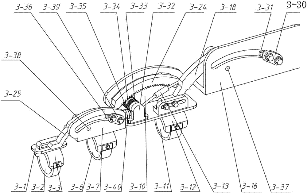 An exoskeleton hand rehabilitation training device