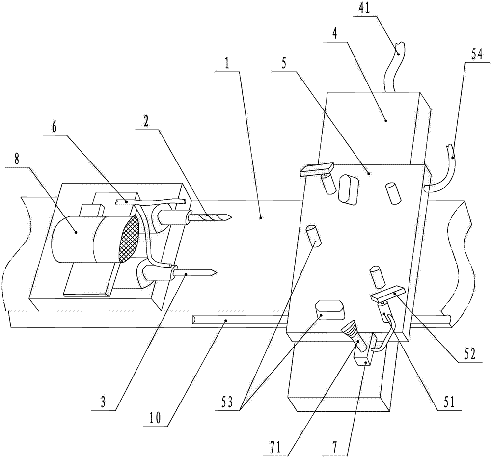 Processing device for clutch hole of engine cover