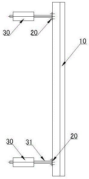 Automatic telescopic sealing device for compact shelves