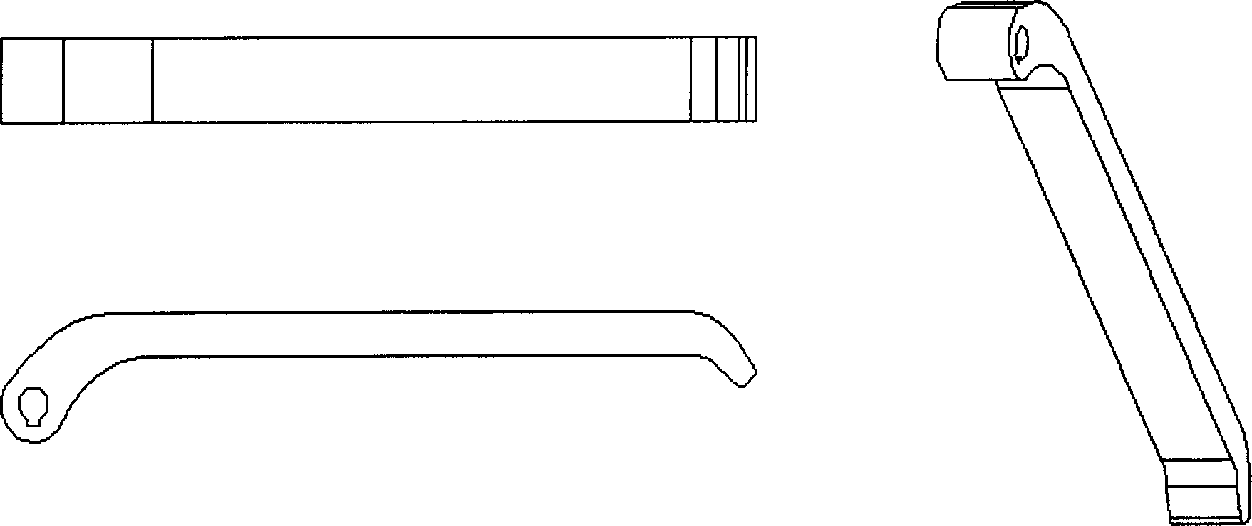 Small multifunctional sorting machine for sorting expresses