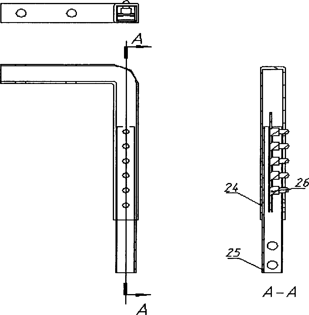 Small multifunctional sorting machine for sorting expresses