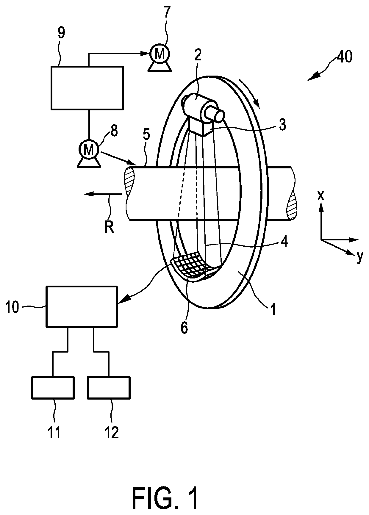 Detection values determination system