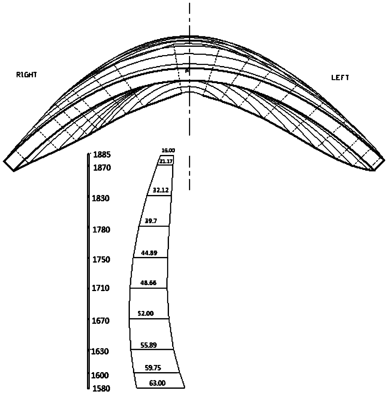 Deformation-based real-time safety monitoring threshold determination method in arch dam running period