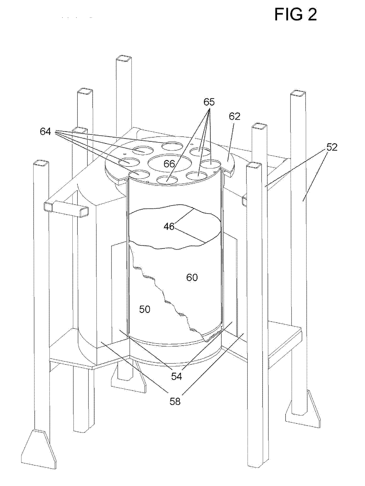 Actinide and rare earth drawdown system for molten salt recycle