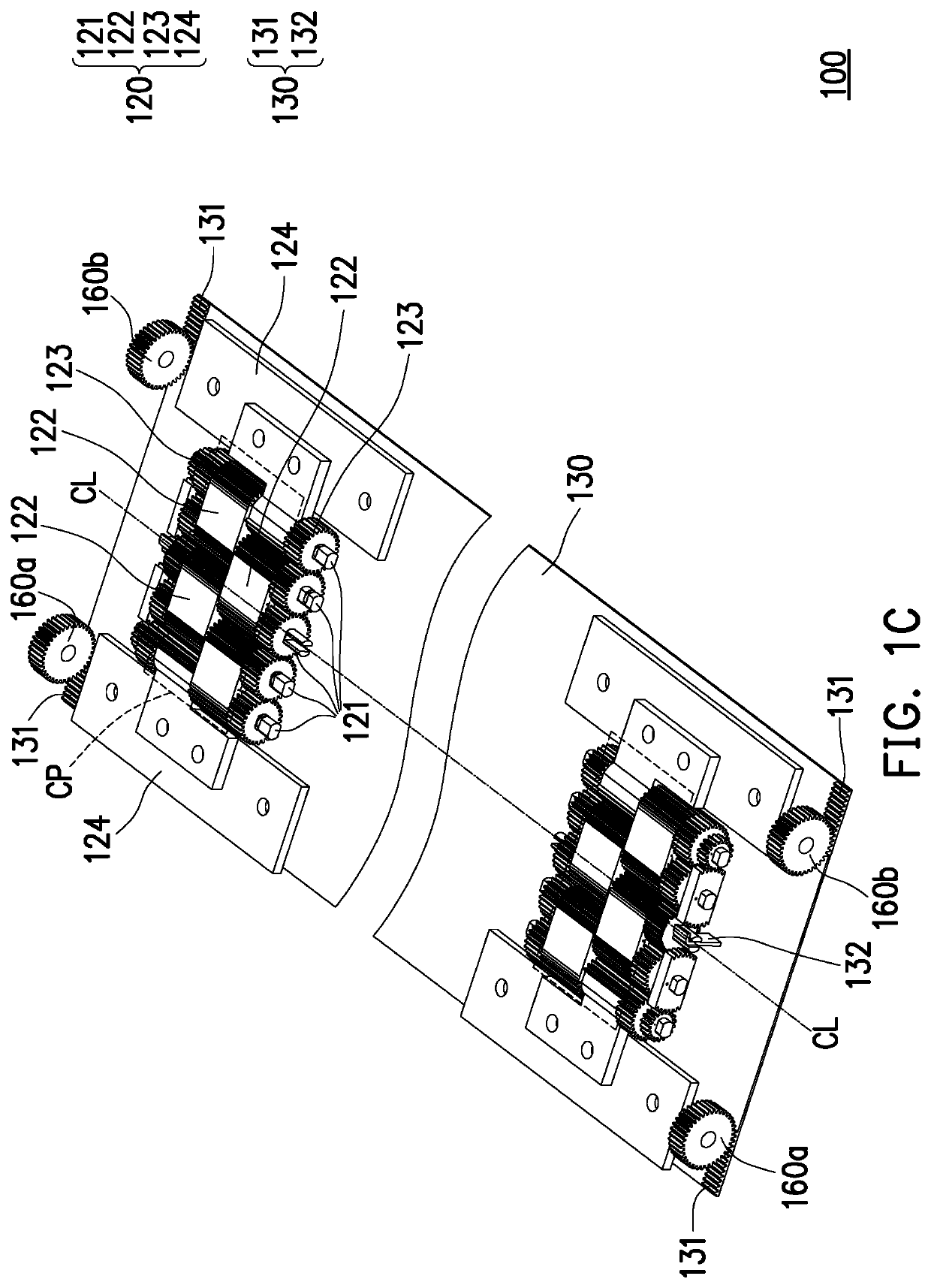 Folding-type electronic device