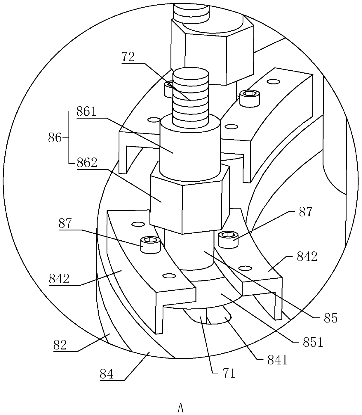 Loading box for self-balancing method detection and pile foundation bearing capacity detection device and method