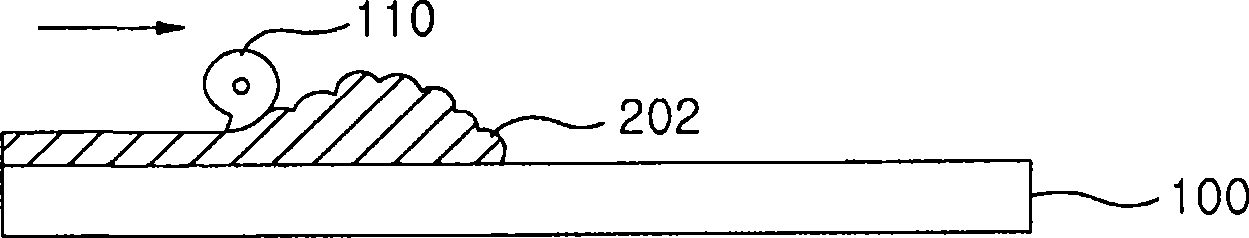 Pressure sensitive adhesive composition for transferring flexible substrate