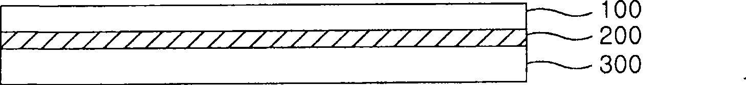 Pressure sensitive adhesive composition for transferring flexible substrate