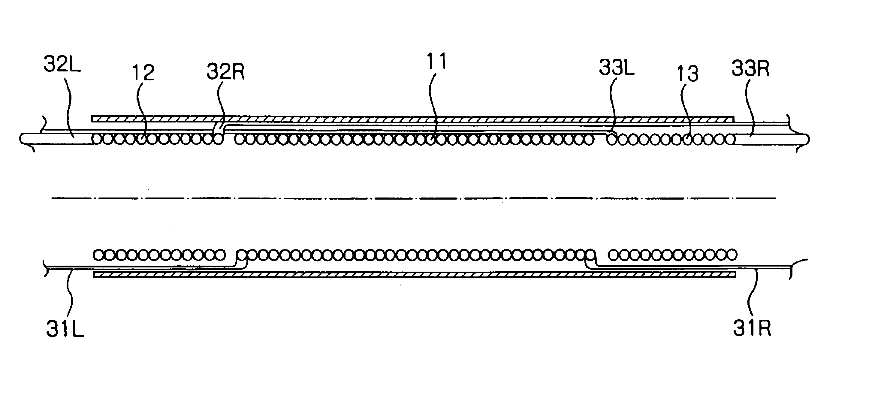 Induction heating type fixing device for an image forming apparatus and induction heating coil therefor