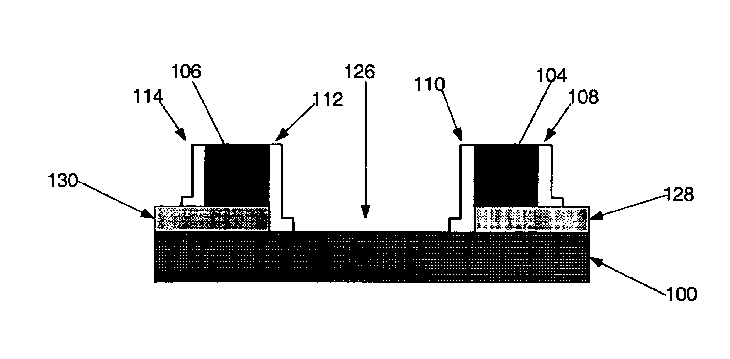 Precise patterning of high-K films