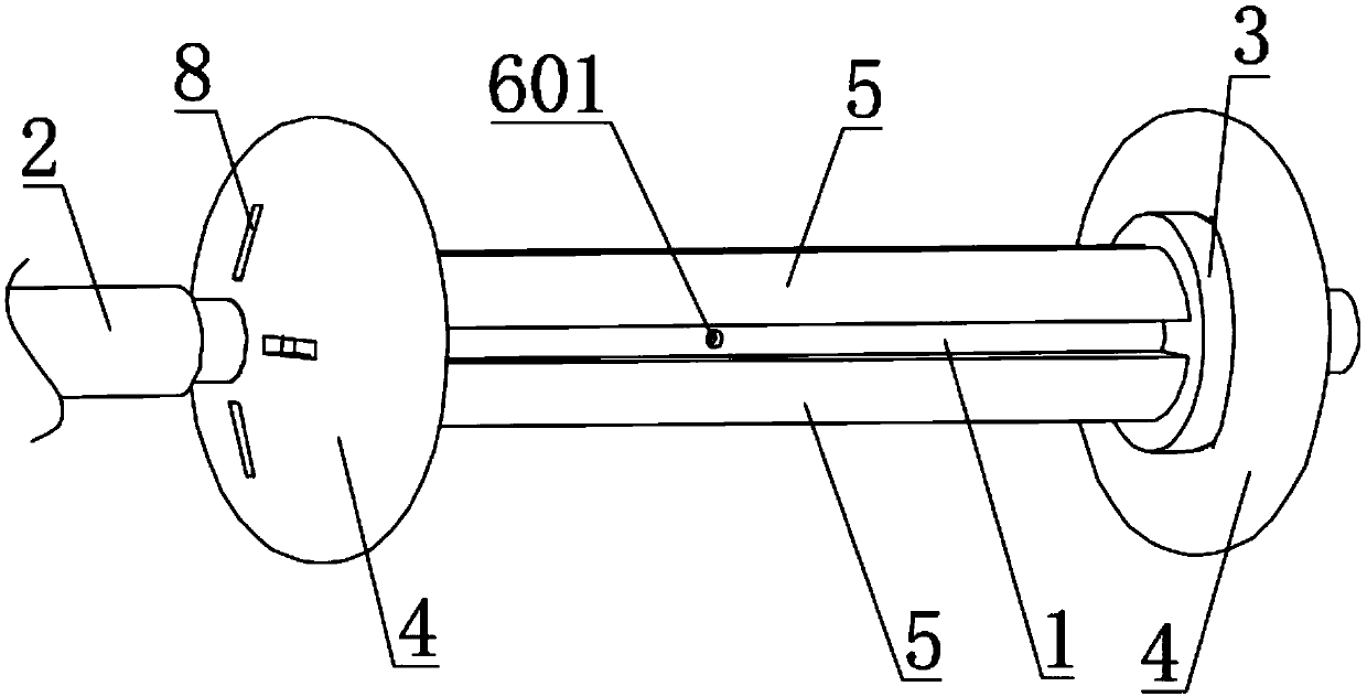 Interventional therapy apparatus used for cardiovascular diseases