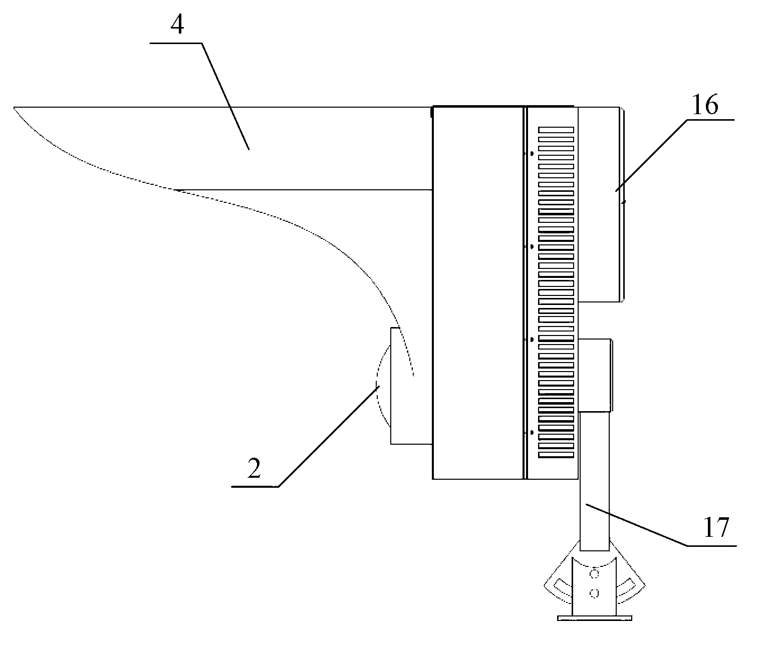 Light emitting diode (LED) remote flood light