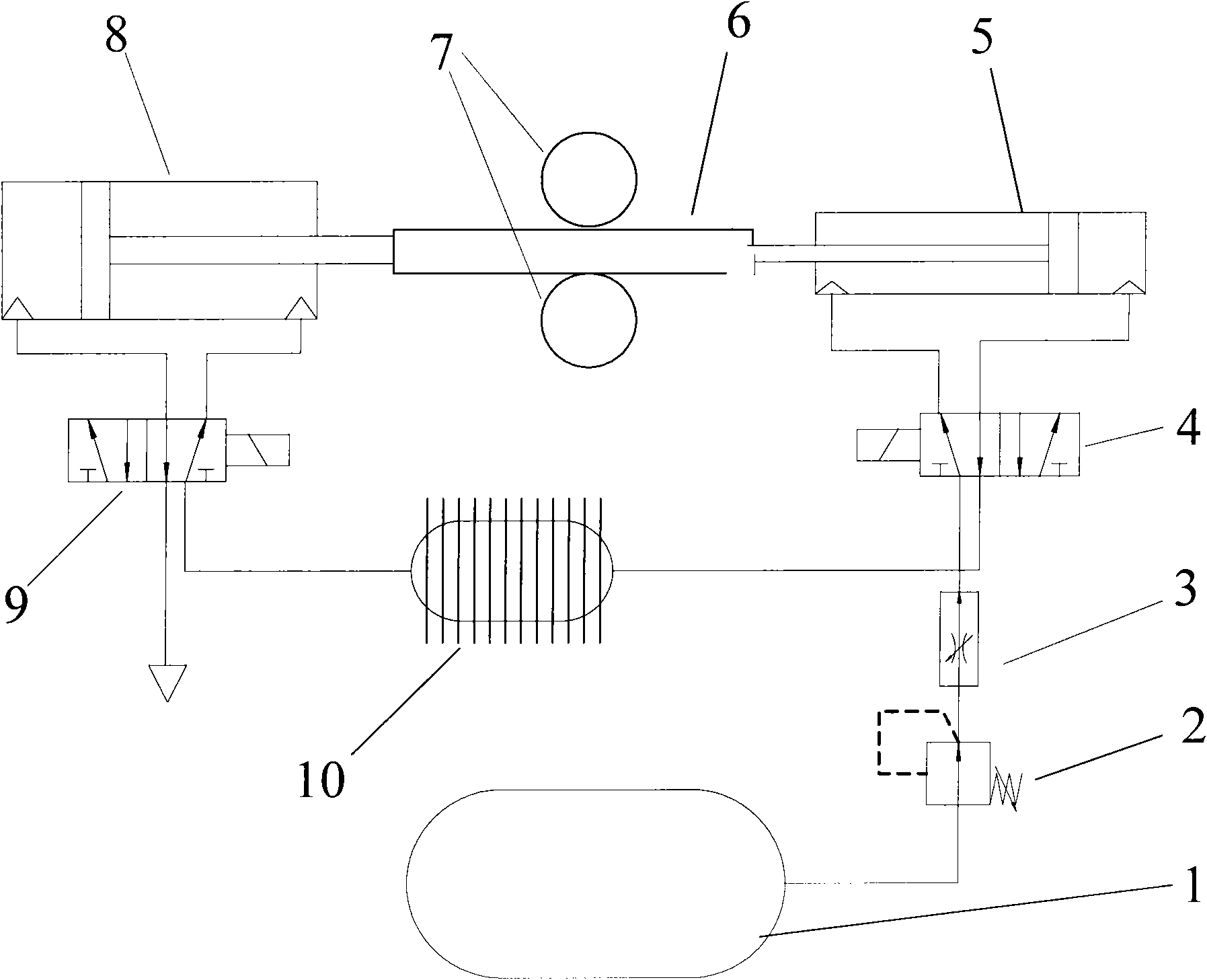 Two-stage expansion piston air motor device