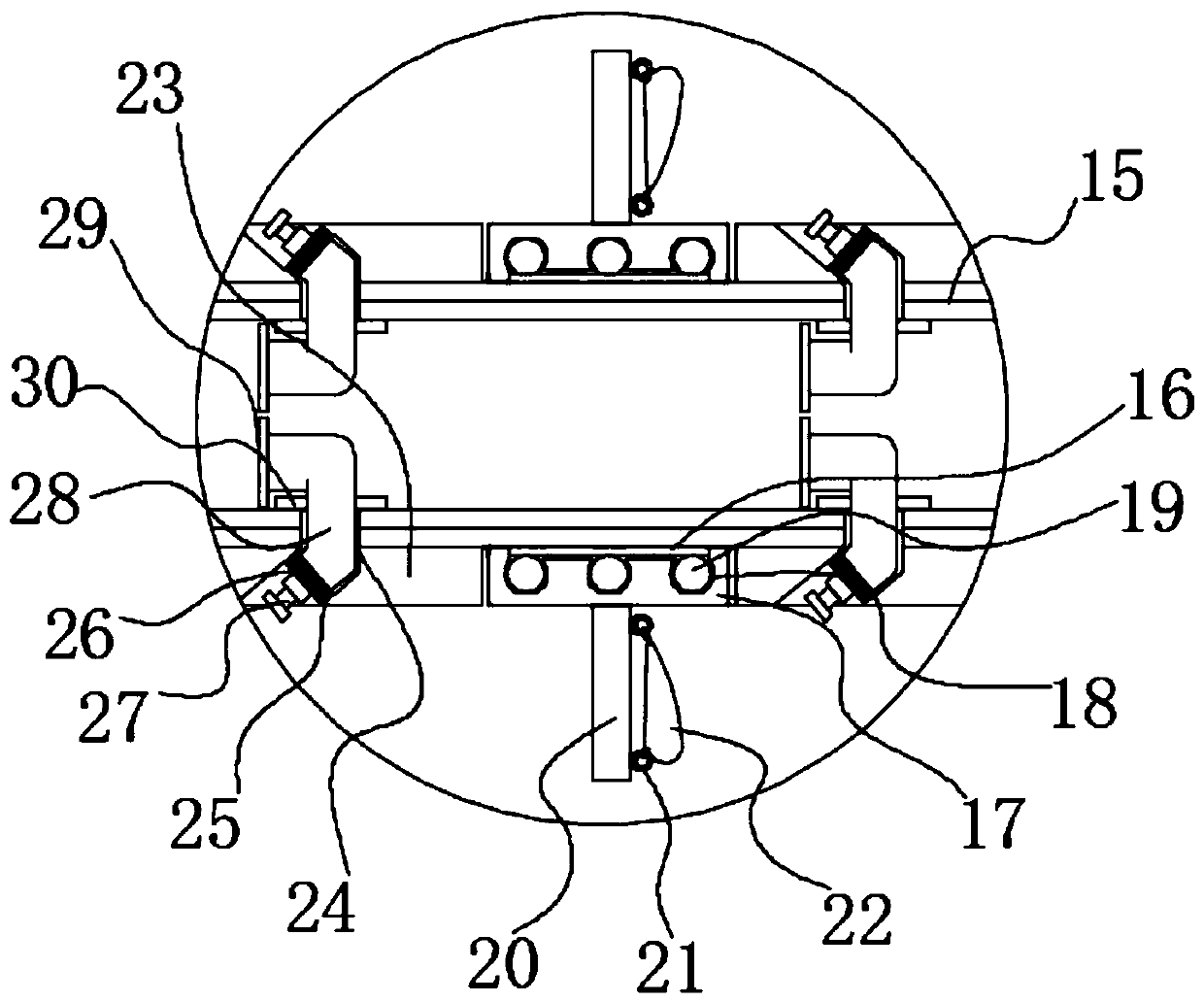 Pipeline reactor for sufficient reaction with self-cleaning function