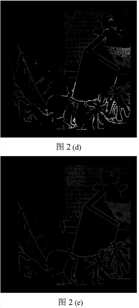 Stereo matching method based on translation and combined measurement of salient images