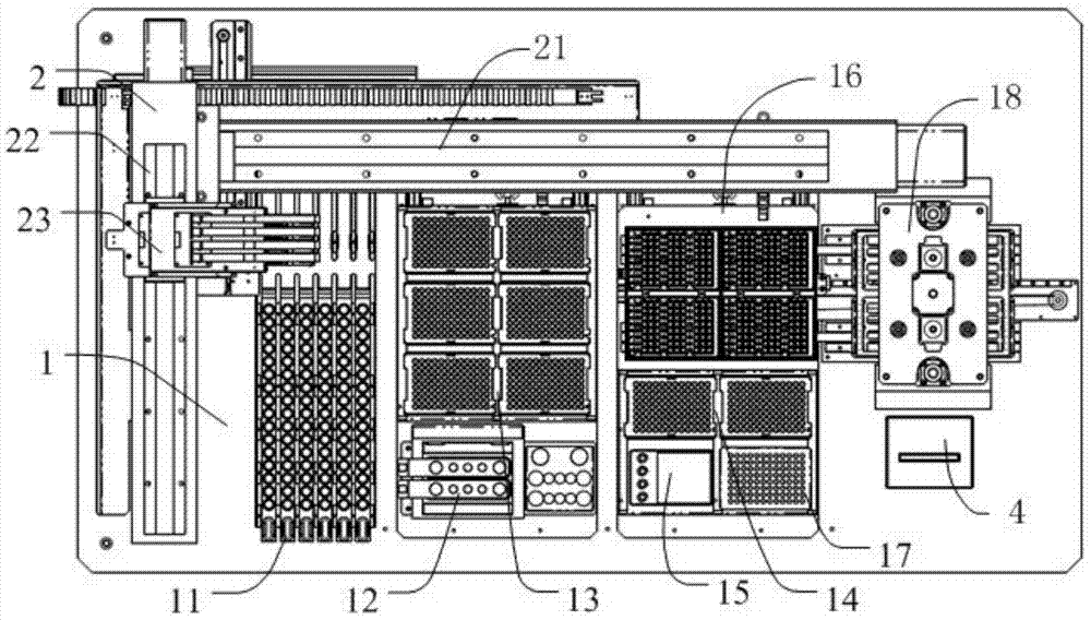 Full automatic instrument for extracting nucleic acids