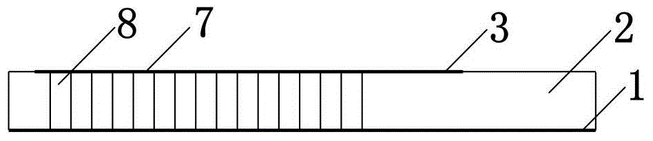 Plane lossy filter of hybrid structure