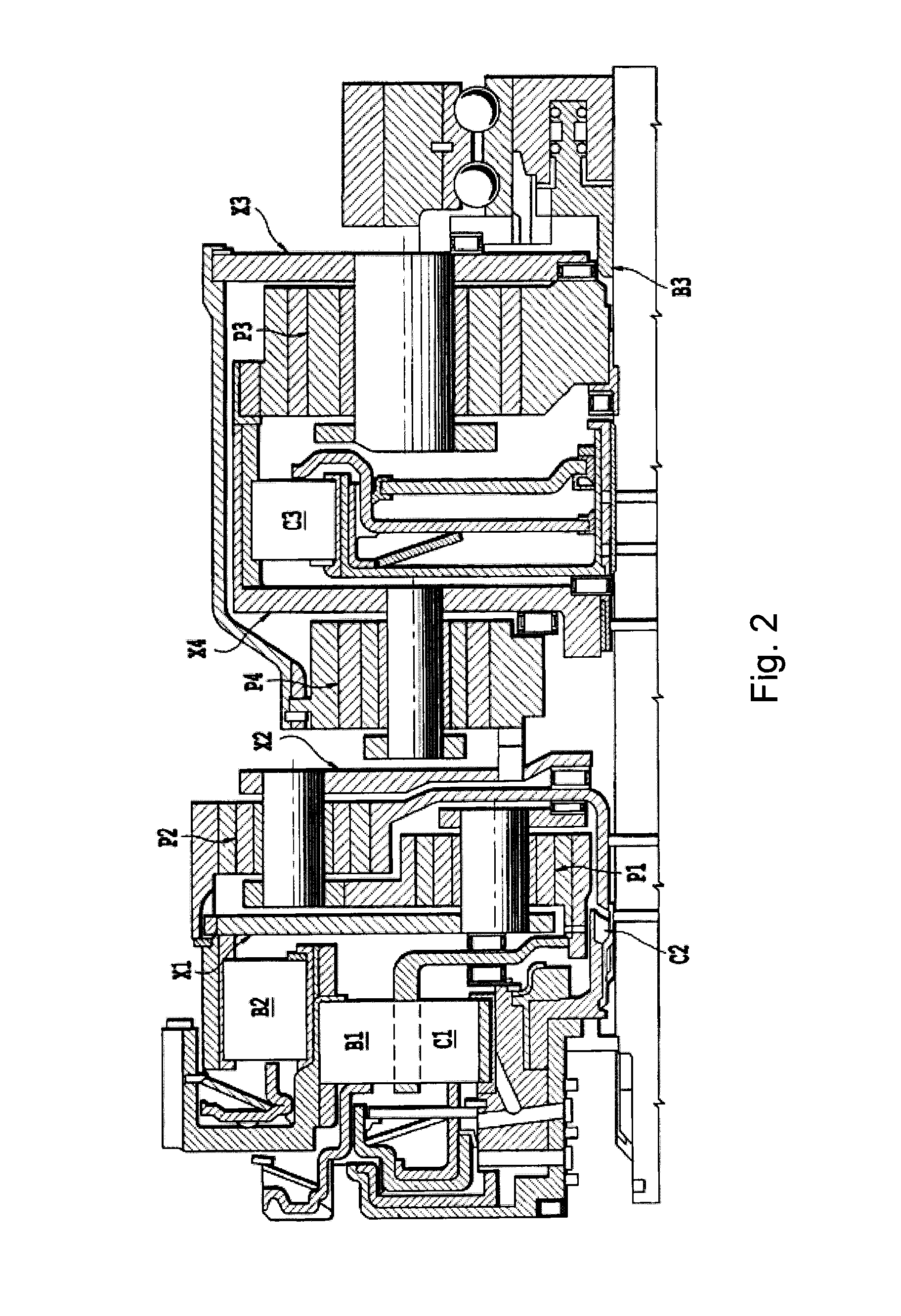 Multi-speed automatic transmission