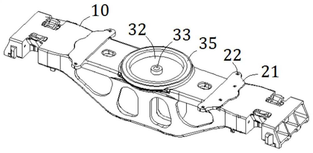 Swing bolster assembly and bogie