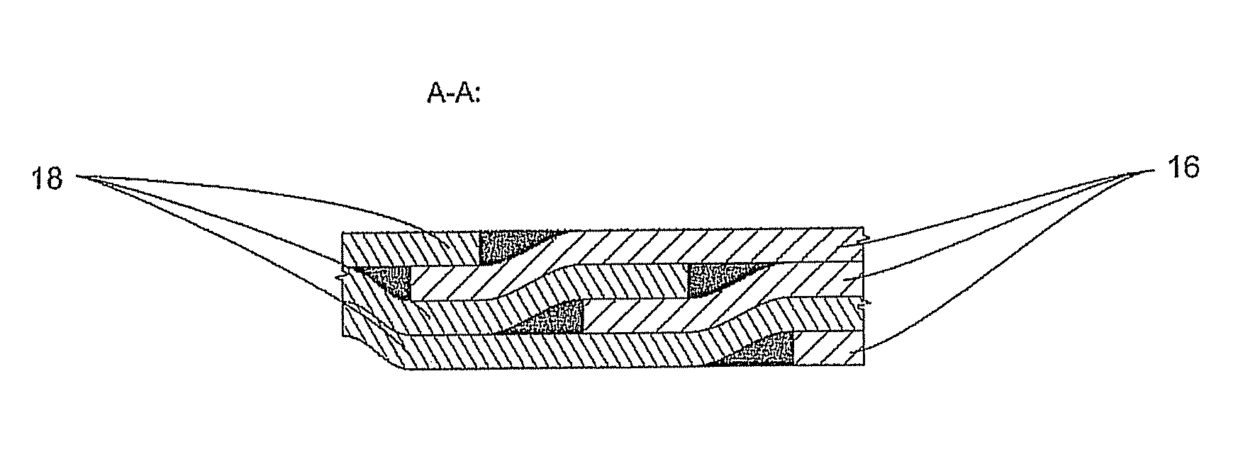 Load-supporting and damage-tolerant laminated aircraft window