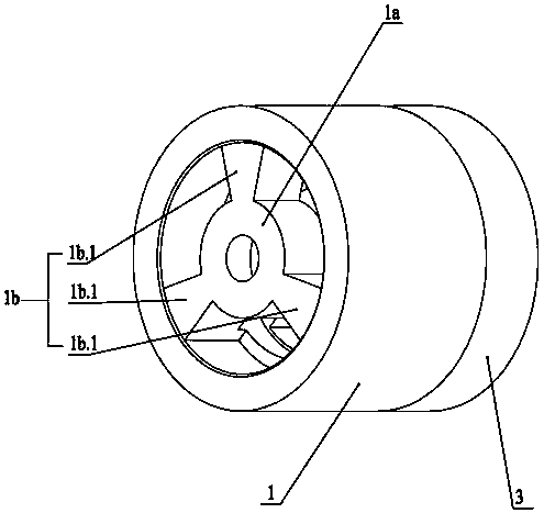 Water jet braiding machine ceramic ball one-way valve