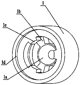 Water jet braiding machine ceramic ball one-way valve