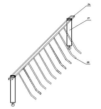 Integrated solar sludge drying system