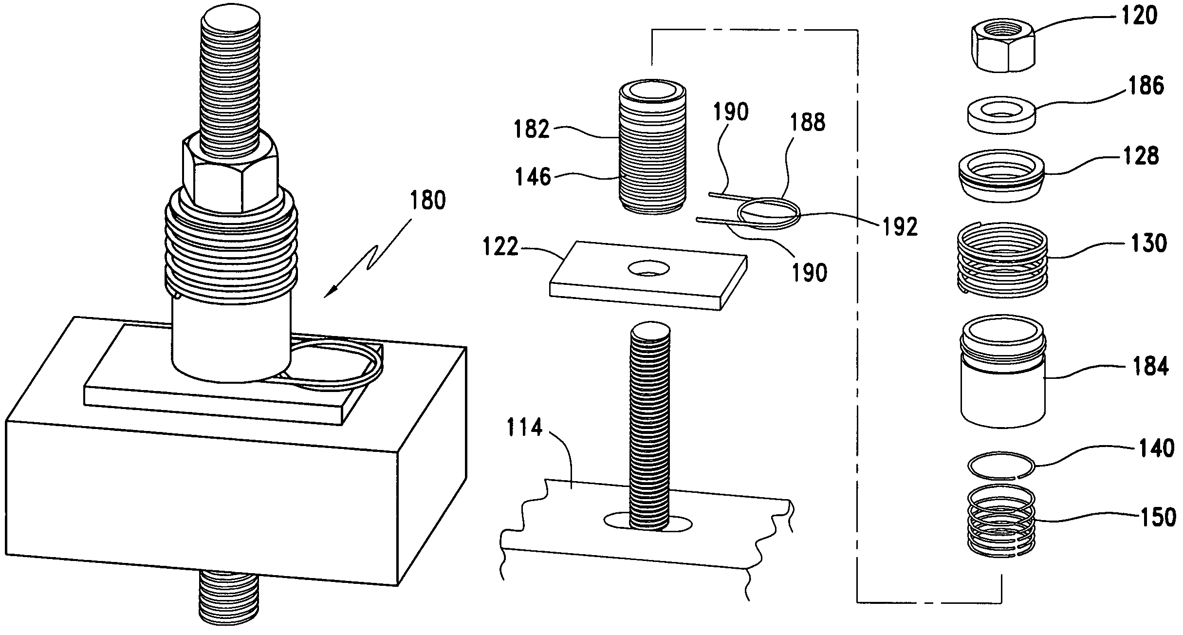 Hold down system