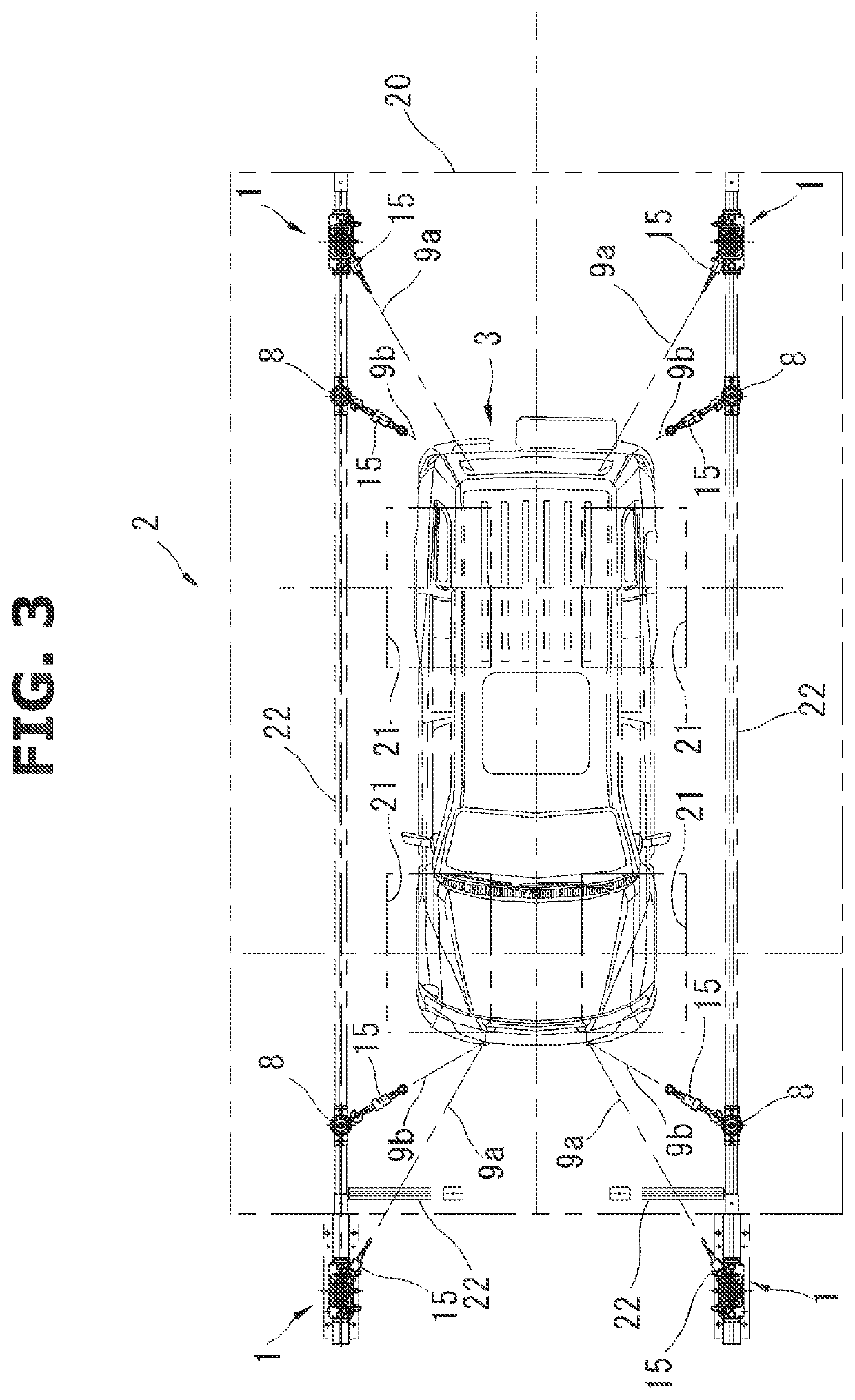 Vehicle securing apparatus