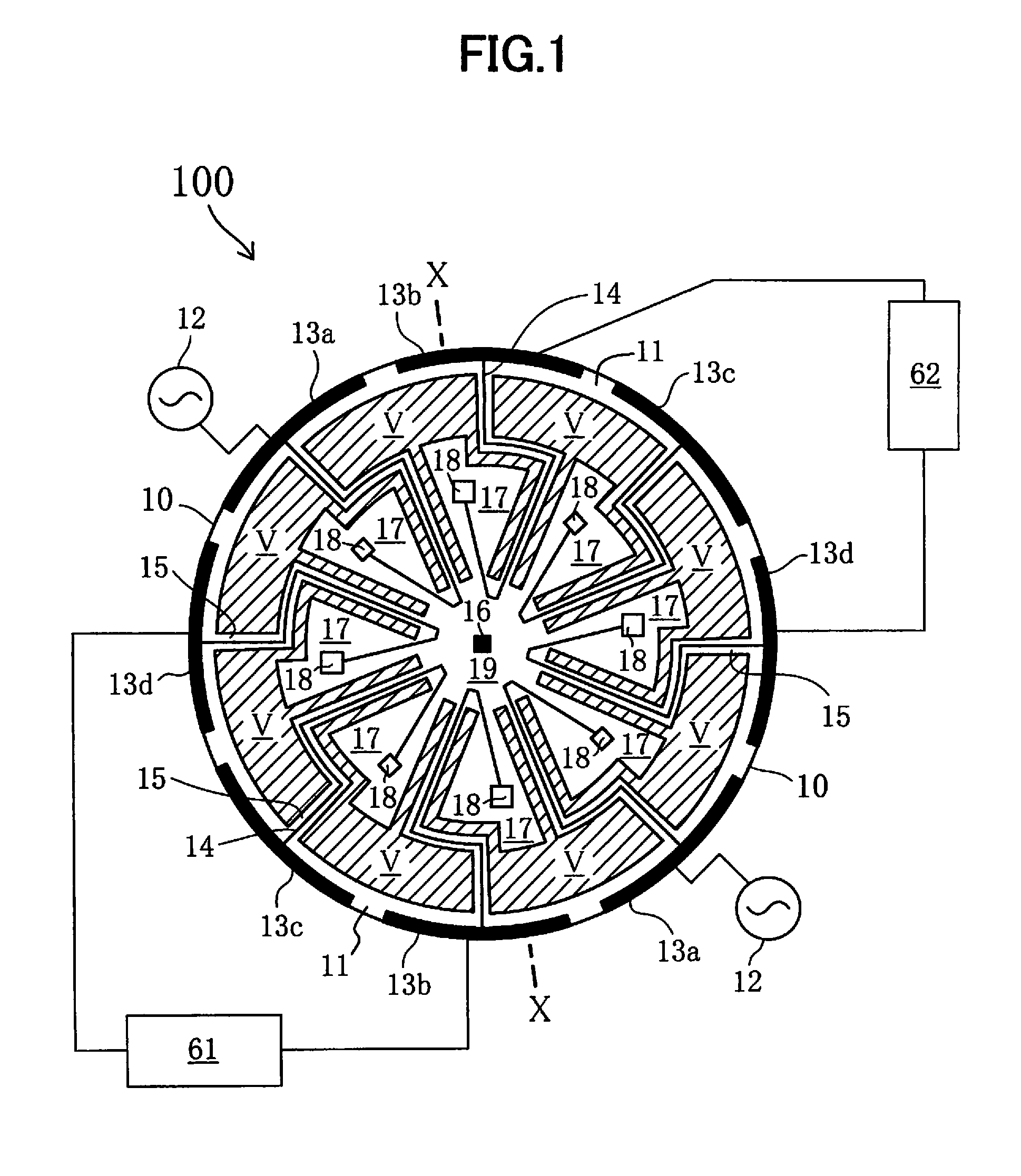 Vibrating gyroscope including piezoelectric film and method for manufacturing same