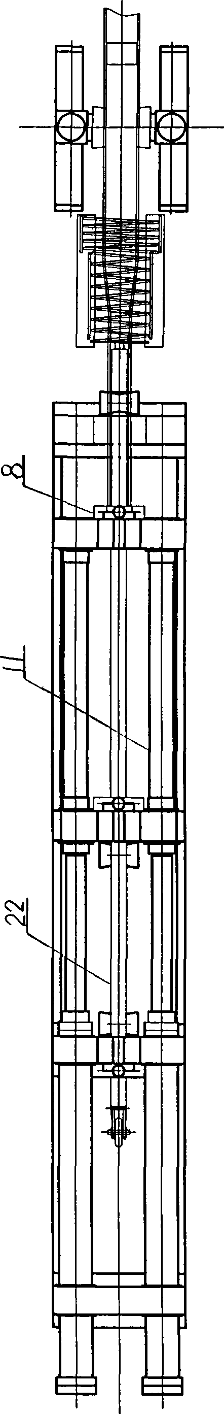 Thermal expansion machine for producing stainless steel tube