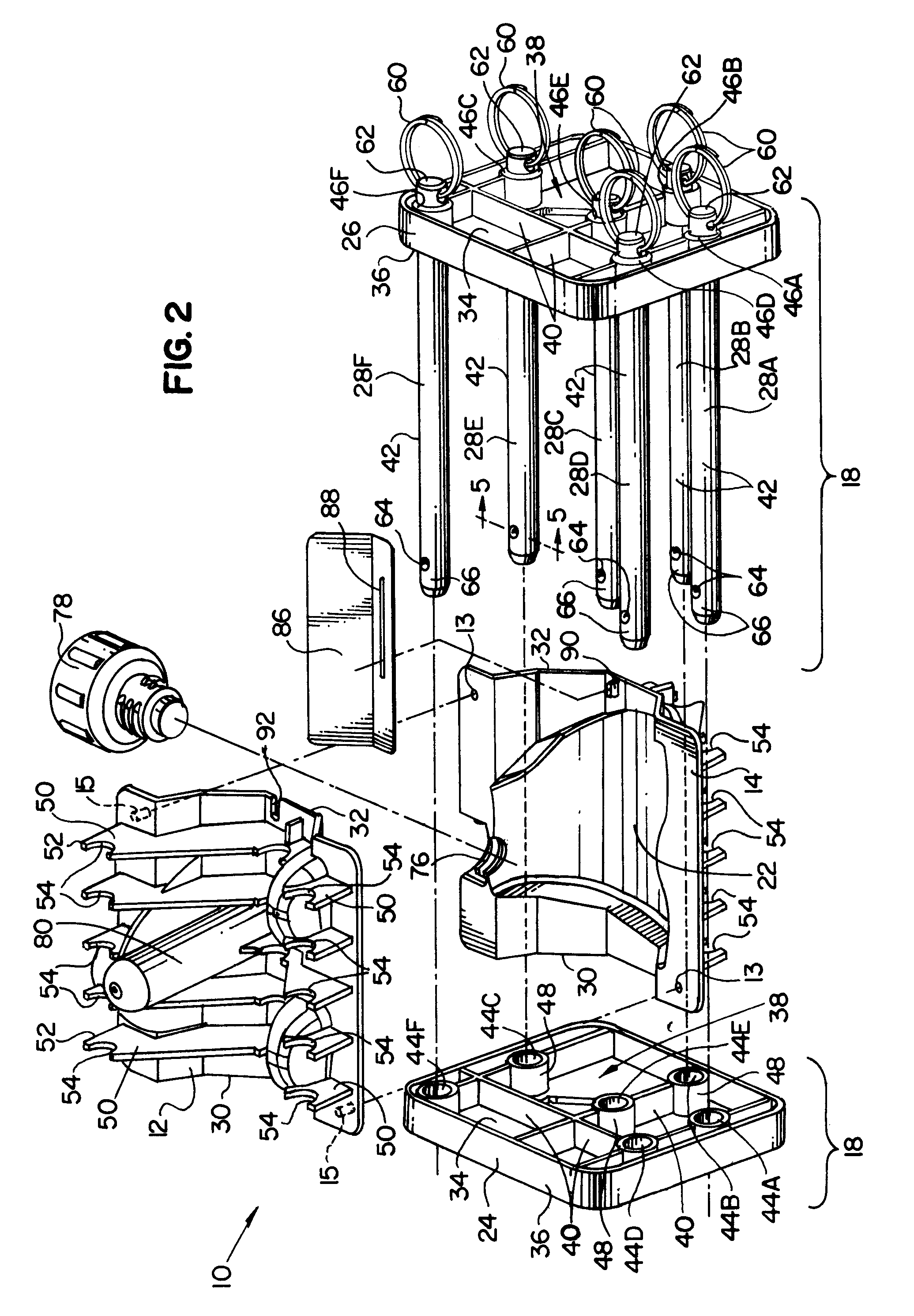 Spacer molds with releasable securement