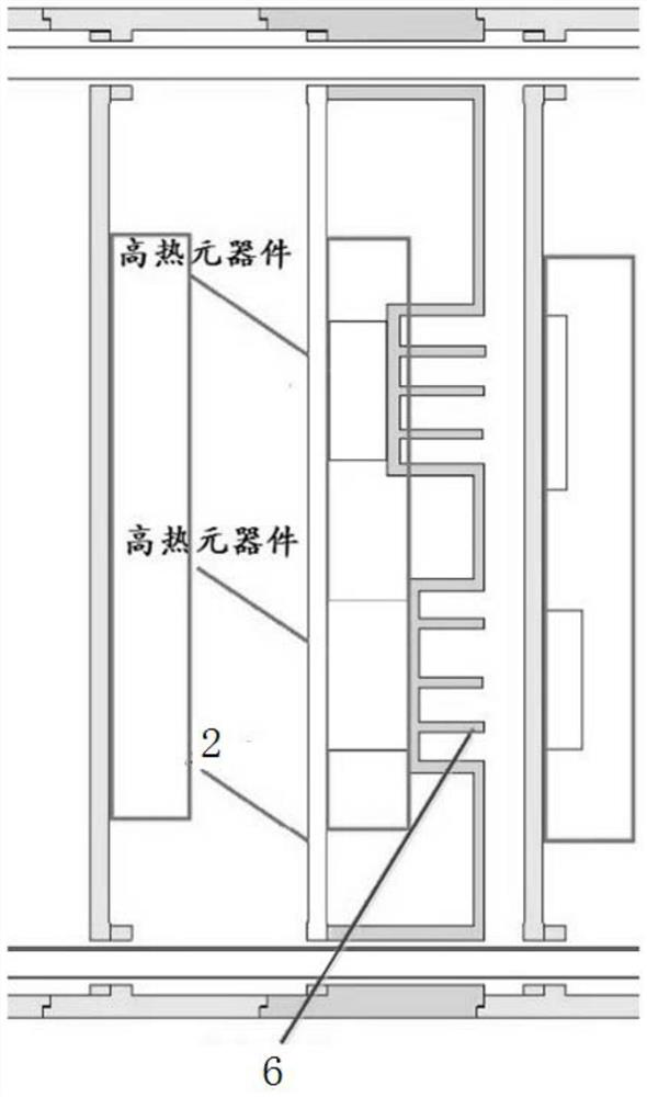 On-board stack and its standardized modules