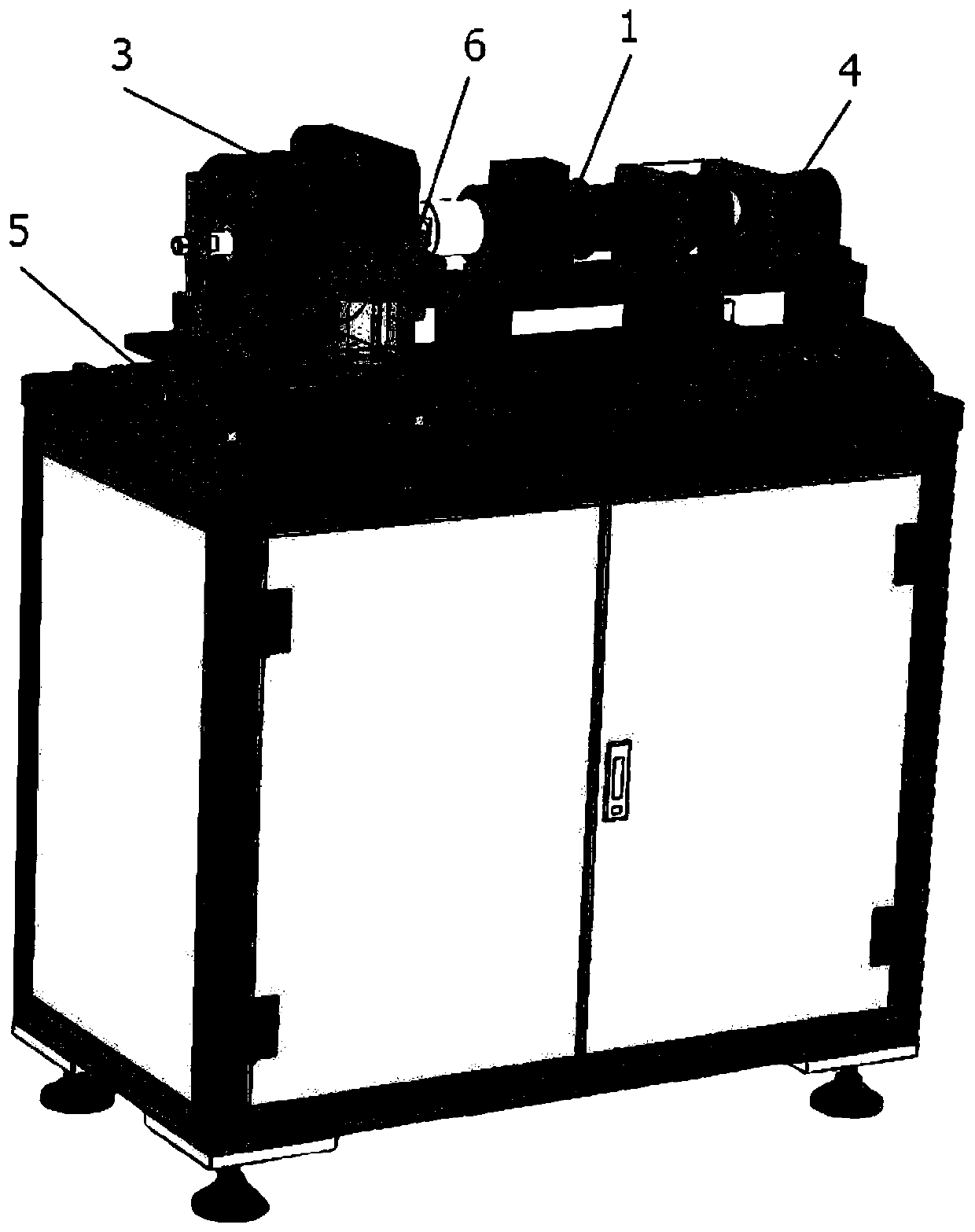 A pre-tightening force measuring device for threaded fasteners of oil pipe joints