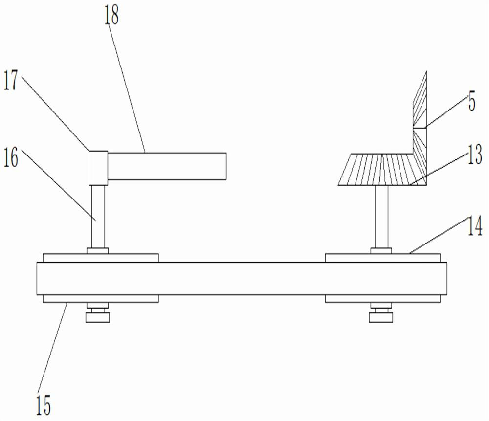 Automatic plate stacking control device for rock wool and control method of automatic plate stacking control device