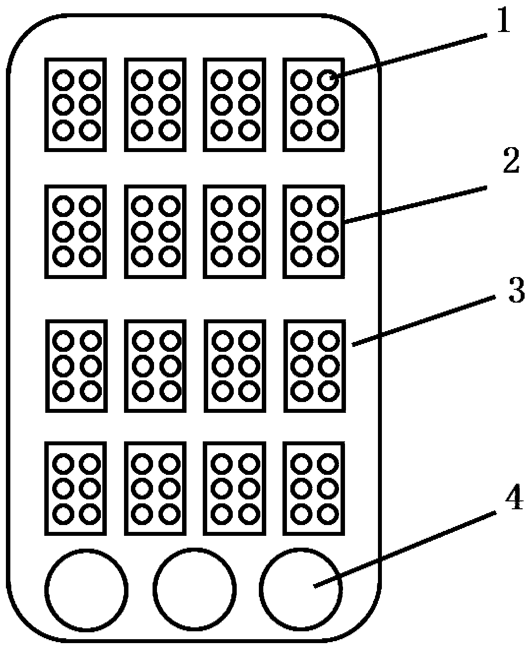 Braille display screen applying electroactive polymer and display method thereof