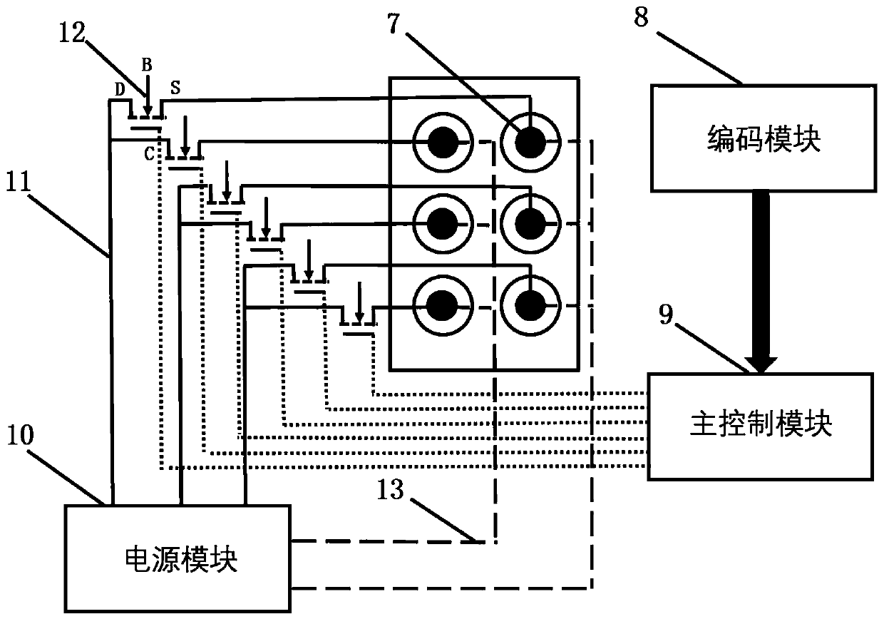 Braille display screen applying electroactive polymer and display method thereof