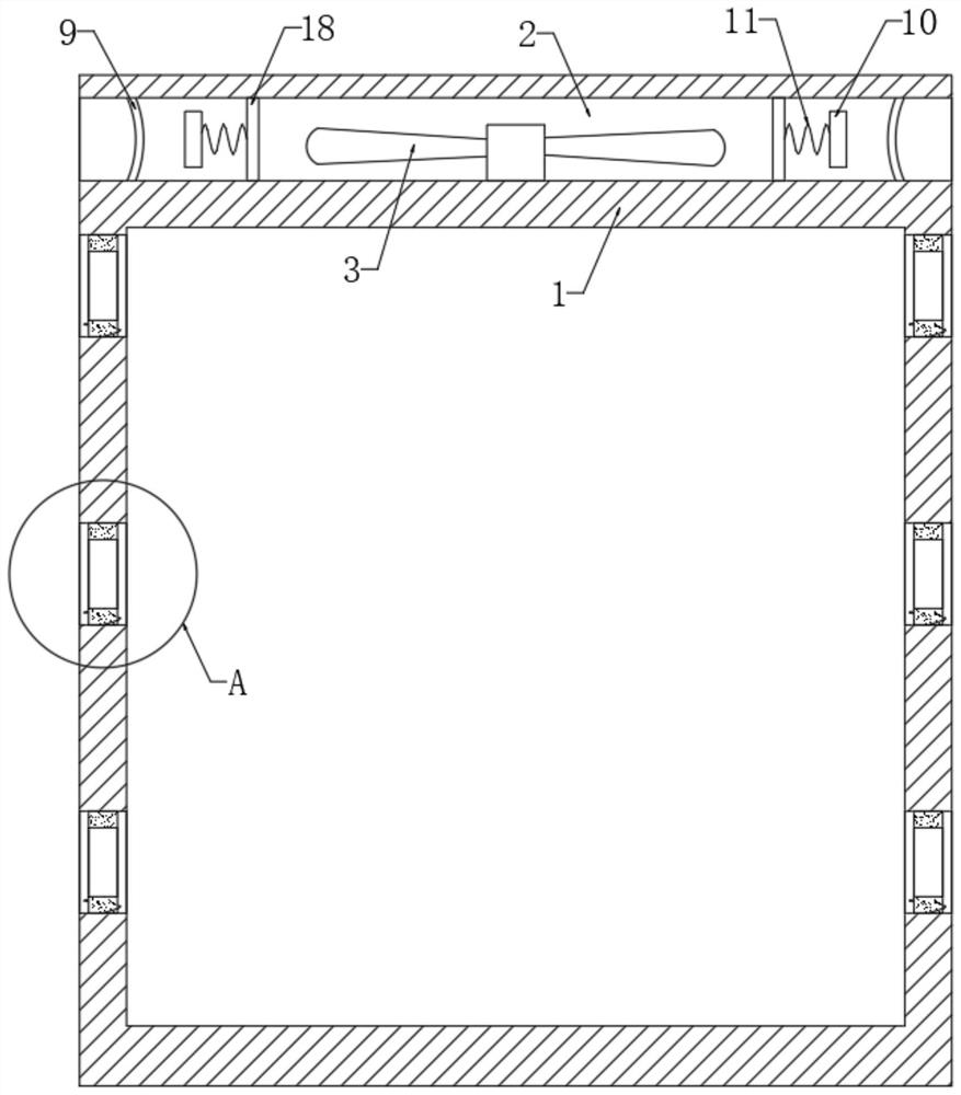 Outdoor rainproof power cabinet